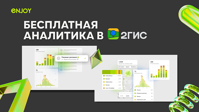 Аналитика в 2ГИС теперь доступна бесплатно: как клиникам получить максимум